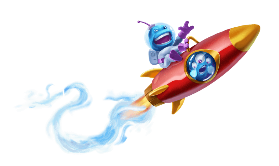 Flying spaceship